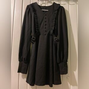PUNK RAVE mini dress-XL EUC